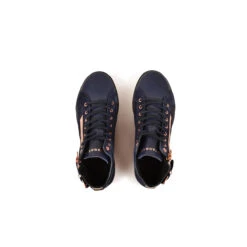 Pataugas PALME/MIX F4H MARINE/ROSE 13 Pataugas PALME/MIX F4H MARINE/ROSE -Pataugas 628270 922 BASKET FEMME PALME MIX F4H MARINE ROSE 6