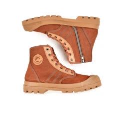Pataugas AUTHENTIQUE ZIP/SCSH F4I TERRACOTTA 16 Pataugas AUTHENTIQUE ZIP/SCSH F4I TERRACOTTA -Pataugas BOOTS FEMME OG ZIP SCSH F4I TERRACOTTA 628502 255 6