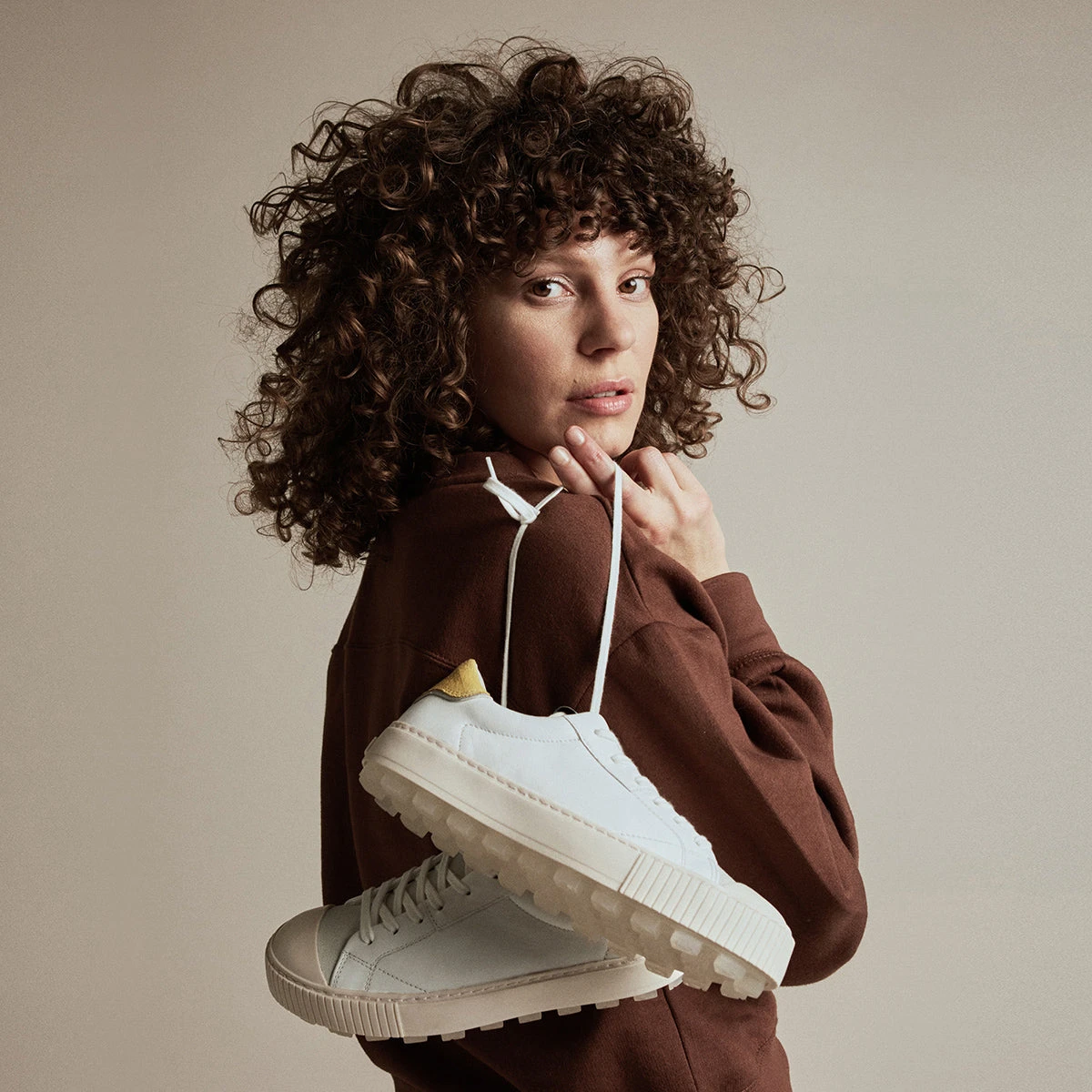 Pataugas ARAN/MIX F2H BLANC/JAUNE 4 Pataugas ARAN/MIX F2H BLANC/JAUNE â Image 2