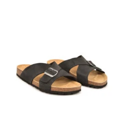 Pataugas LUDO/MIX H2I NOIR -Pataugas SANDALE HOMME LUDO MIX H2I NOIR 628533 850 4